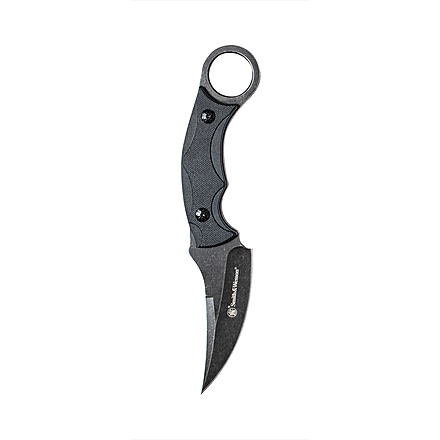 Smith &amp; Wesson Karambit Clip Point 3.75in Fixed Blade Knife, SW995