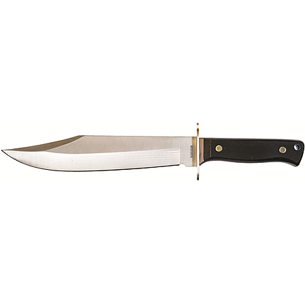 Smith &amp; Wesson Ot Bowie Folding Knives, High Carbon Stainless Steel, Bowie, Black, 1085938