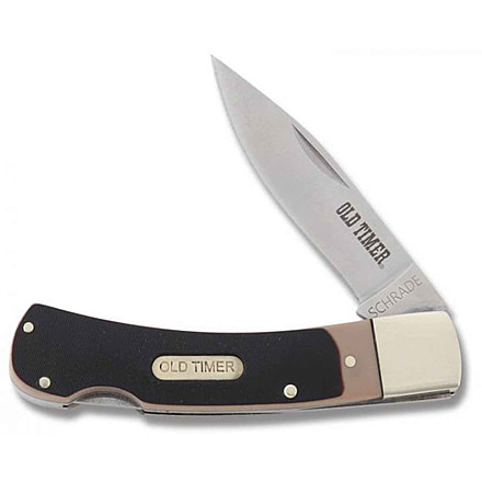 Smith &amp; Wesson Ot Lockback w/Keychain Folding Knives, 2.75 in, 3Cr13MoV Steel, Drop Point, 1085943
