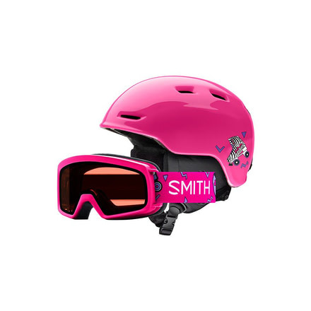 Smith ZOOM JR / RASCAL COMBO, Youth Small, PINK SKATES, E0069526A4853