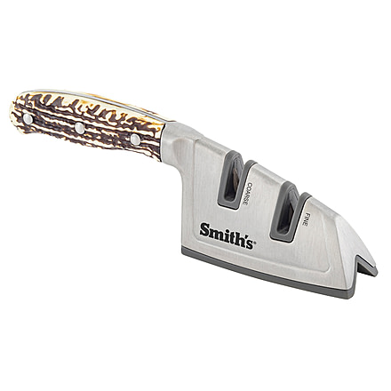 Smiths Cabin & Lodge Diamond Edge-Grip Sharpener, Stag, SP-51115