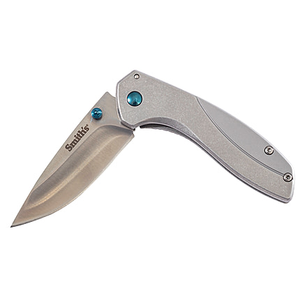 Smiths Noesis 2.75 in Folding Knife, Frame Lock, Gray, 51245