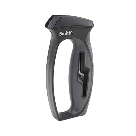 Smiths V-Slot Knife &amp; Scissor Sharpener, Black/Gray, SP-50000