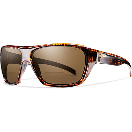 Smith Optics Chief +2.50 Sunglasses - Brown Linen Frame w/ Polarized Brown Lens CFBRBR250
