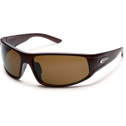 Suncloud Polarized Optics Warrant Sunglasses - Matte Brown  Frame and Brown Polarized Polycarbonate Lens S-WAPPBRMBR