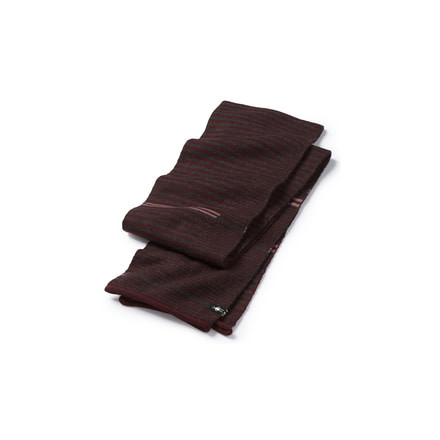 Smartwool Snow Drift Scarf-Unisex, Fig, Unisex Medium, SW000454A13-1FM