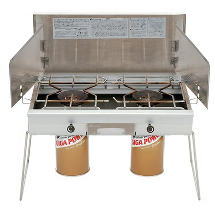 Snow Peak Double Burner LI Stove, GS-230