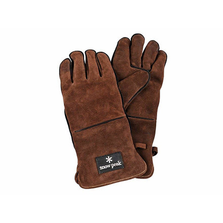 Snow Peak Fire Side Gloves, One Size, UG-023BR