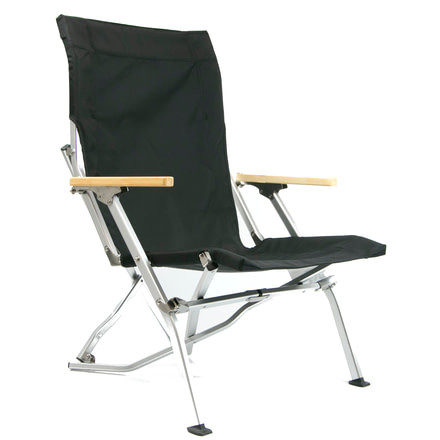 Snow Peak Folding Garden Chair-Black