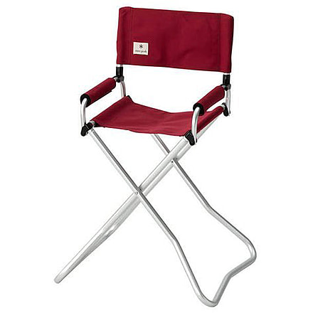 Snow Peak Folding Kids Chair, Red, LV-073KRD