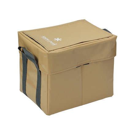 Snow Peak Garbage Trash Bin, Light Brown, DB-020