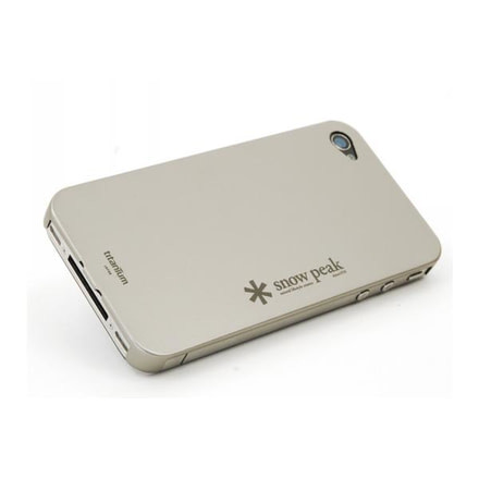 Snow Peak iPhone 4/4s Titanium Case