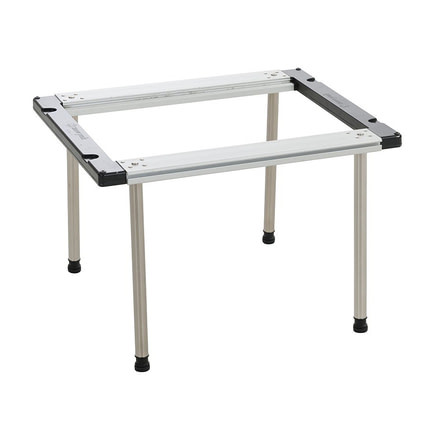 Snow Peak Iron Grill Table, Two Unit, 400 Low Leg Set, Steel, CK-166