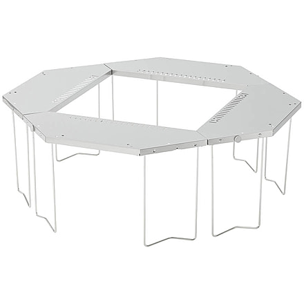 Snow Peak Jikaro Fire Ring Table, One Size, ST-050