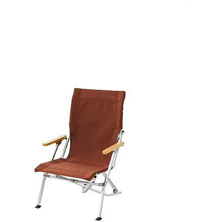 Snow Peak Low Beach Chair, Brown, LV-091BR