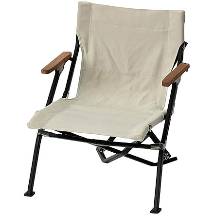 Snow Peak Luxury Low Beach Chair, Ivory, LV-093IV