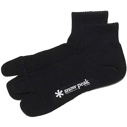 Snow Peak Mid Tabi Sox, Black, S, 23-25, UG-692BK