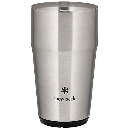 Snow Peak Shimo Tumbler 16oz, Silver, TW-470-SL