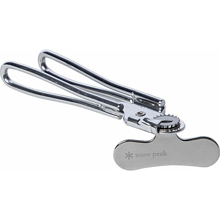Snow Peak Stainless Rotary Can Opener, Stainless Steel, CS-036