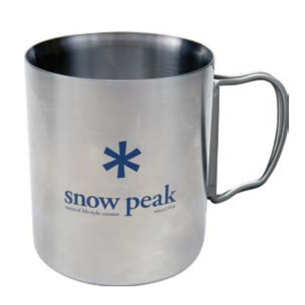 Snow Peak Stainless Steel Double Wall 450 Mug