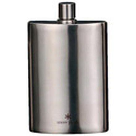 Snow Peak Titanium Flask, 3.7 oz, Titanium, 511423