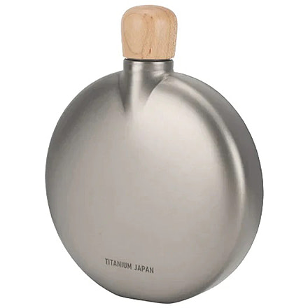 Snow Peak Round Titanium Flask 150ml, TW-116