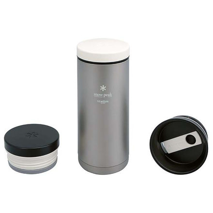 Snow Peak Titanium Kanpai Bottle, 350 ml, TW-180