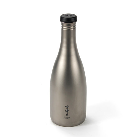 Snow Peak Titanium Sake Bottle, One Size, TW-540