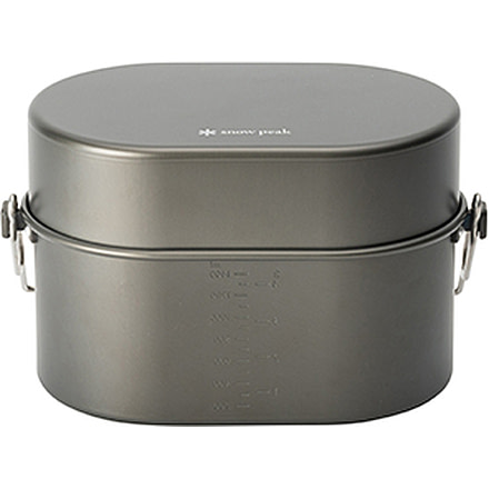Snow Peak Ultralight Stowaway Pot, Stainless, One Size, SCS-250