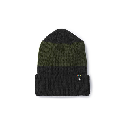 Smartwool Snow Seeker Ribbed Cuff Hat-Unisex, Charcoal Heather, Unisex Medium, SW000435010-1FM