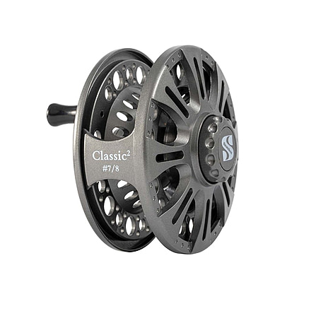 Snowbee Classic2 Series Fly Reel, Gunmetal Gray, #7/8, 10562G