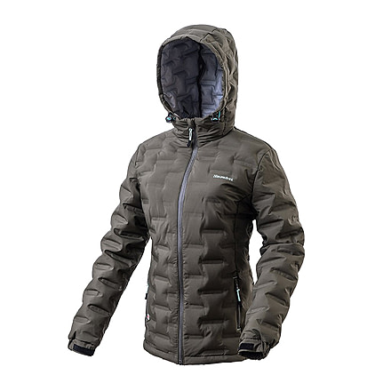 Snowbee Nivalis2 Down Hooded Jacket - Womens, Dark Olive, Large, 11941HG-L