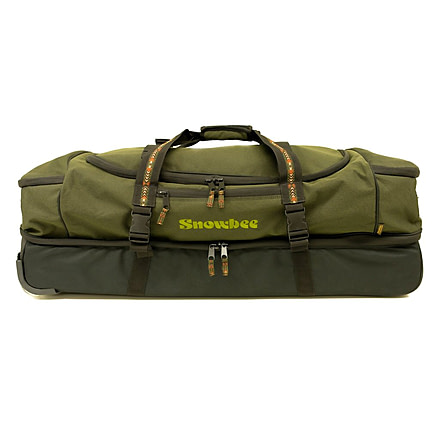 Snowbee XS Travel Luggage Bag, Olive, 37x13.5x14in, 16447