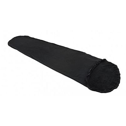 SnugPak Fleece Liner with Zipper, Black SP92136