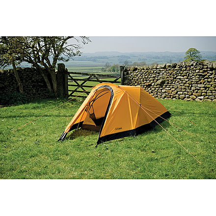 SnugPak Journey Duo Tent, Pack 9 Lb, Low Profile Design, 75D 185T Ripstop Polyester, Sunburst Orange, 96002