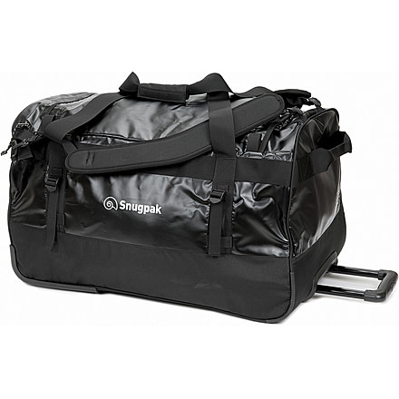 SnugPak Kitmonster Roller Duffel 120L, 28in X 18in X 15in, Pvd Coated, Black, 90120BK
