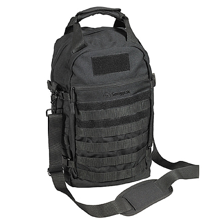 SnugPak Squadpak Over The Shoulder Bag, Black 4010506
