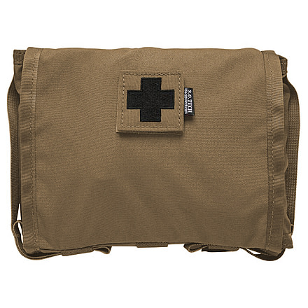 S.O.Tech Viper Flat Individual First Aid Kit, A1, Coyote Brown VFIFAK-A1-CB
