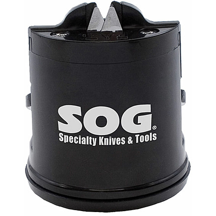 SOG Specialty Knives &amp; Tools Countertop Sharpener, Black, SOG-SH-02