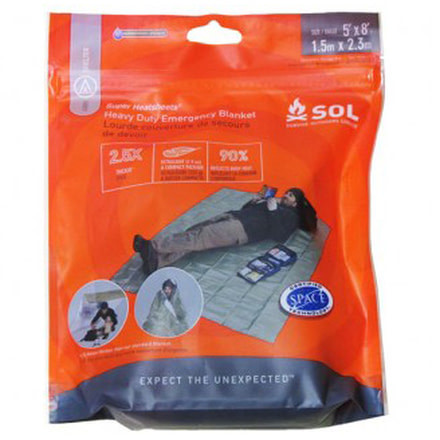 SOL Heavy Duty Emergency Blanket 0140-1225