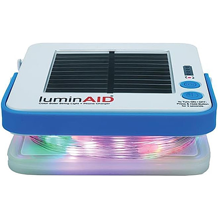 Sol / Inactive Arb Luminaid Solar String Color Light With Phone Charger