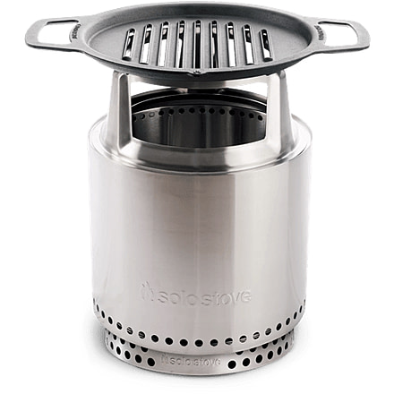 Solo Stove Ranger Cast Iron Grill Cooking Bundle 2, Stainless Steel, Cast Iron Black, Medium, SSRAN-COOKING-BUNDLE
