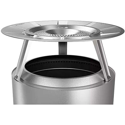 Solo Stove Yukon Heat Deflector, Stainless Steel, Medium, SSYUK-27-DEFLECTOR