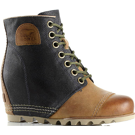 Sorel 1964 Premium Wedge Casual Boot - Women's-Black-Medium-6