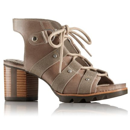 Sorel Addington Sandal - Women's-Pebble/Silver Sage-Medium-11