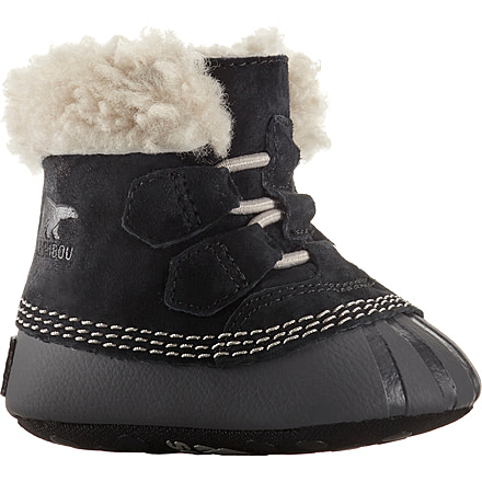 Sorel Caribootie Winter Boot - Kid's-Black/Kettle-2 Infant