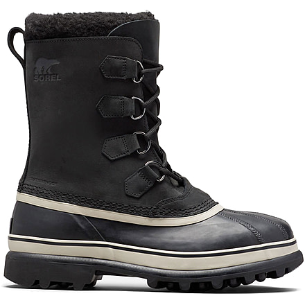 Sorel Caribou WP Boots - Mens, Black/Dark Sto, 11, 1002871016-11