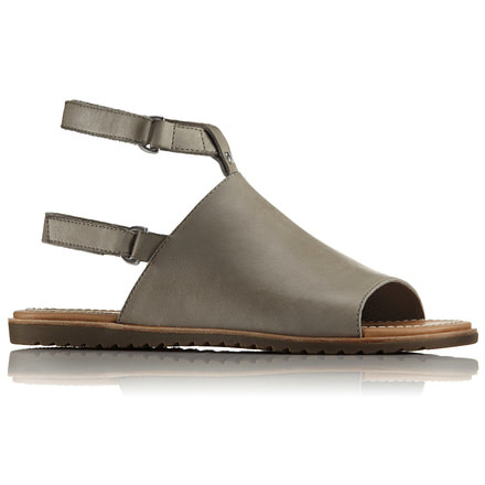 Sorel Ella Mule Strap Leather Sandal, Womens, Kettle, 8 US, 1787641005-8