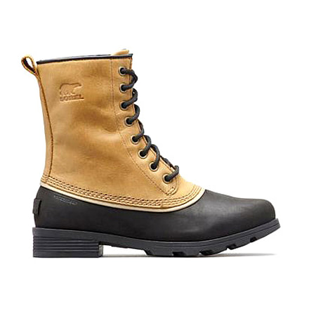 Sorel Emelie 1964 Boot - Womens, Elk, Black, 8, 1749791286-8