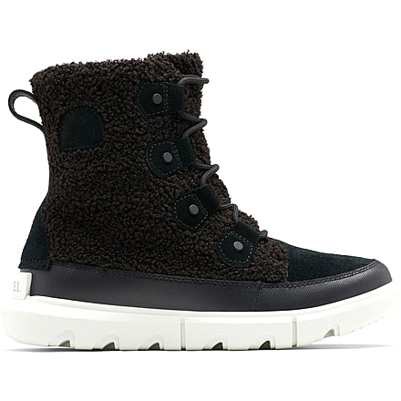 Sorel Explorer II Joan Cozy Boot - Womens, Black, Tea Light, 7, 1959361-011-7